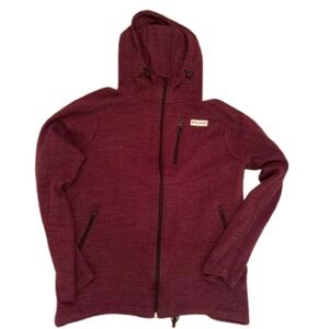 Andina Outdoors
Nomada | Alpaca Men's Full Zip Sweatshirt- size M- cranberry